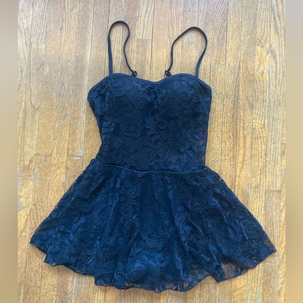 One Piece Lace Cami Swimsuit - Picture 5 of 5